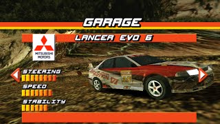 Mitsubishi Lancer Evo 6 in SHOX: Rally Reinvented (PS2)