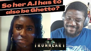 Iron Heart Official Trailer 2 Reaction | Does her A.I really have to be Ghetto?