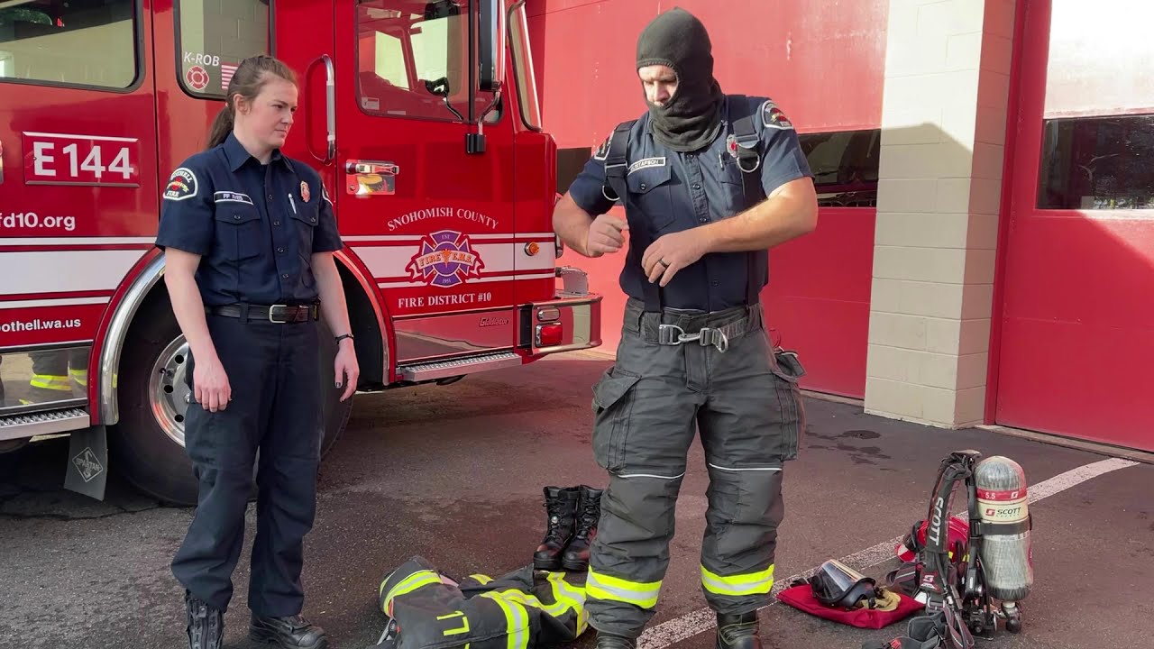 Firefighters are Friends, Bunker Gear Demonstration