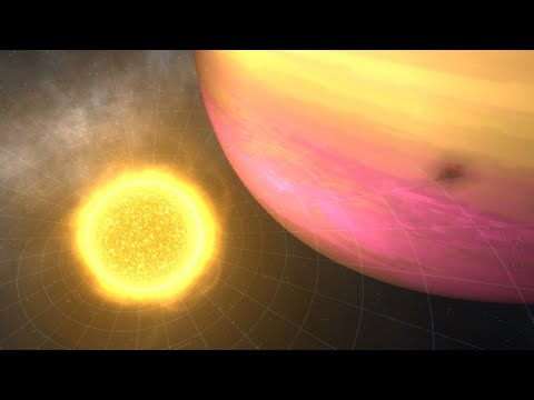 Solar smash super big planet