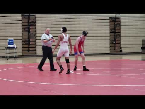 Rami's first high school wrestling match.