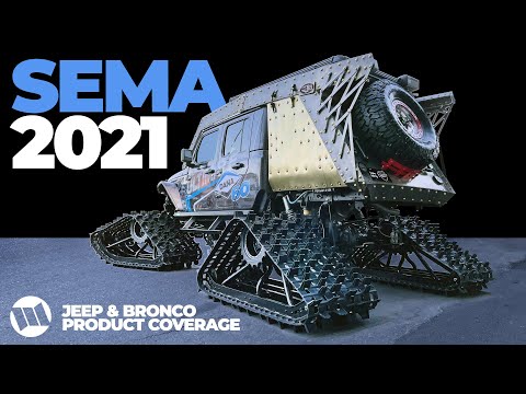 SEMA 2021 Jeep Gladiator Truck and JL Wrangler plus Ford Bronco Product Show Coverage Part 2