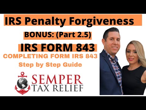 YouTube video about Discovering Your Way to Acquire Form 843