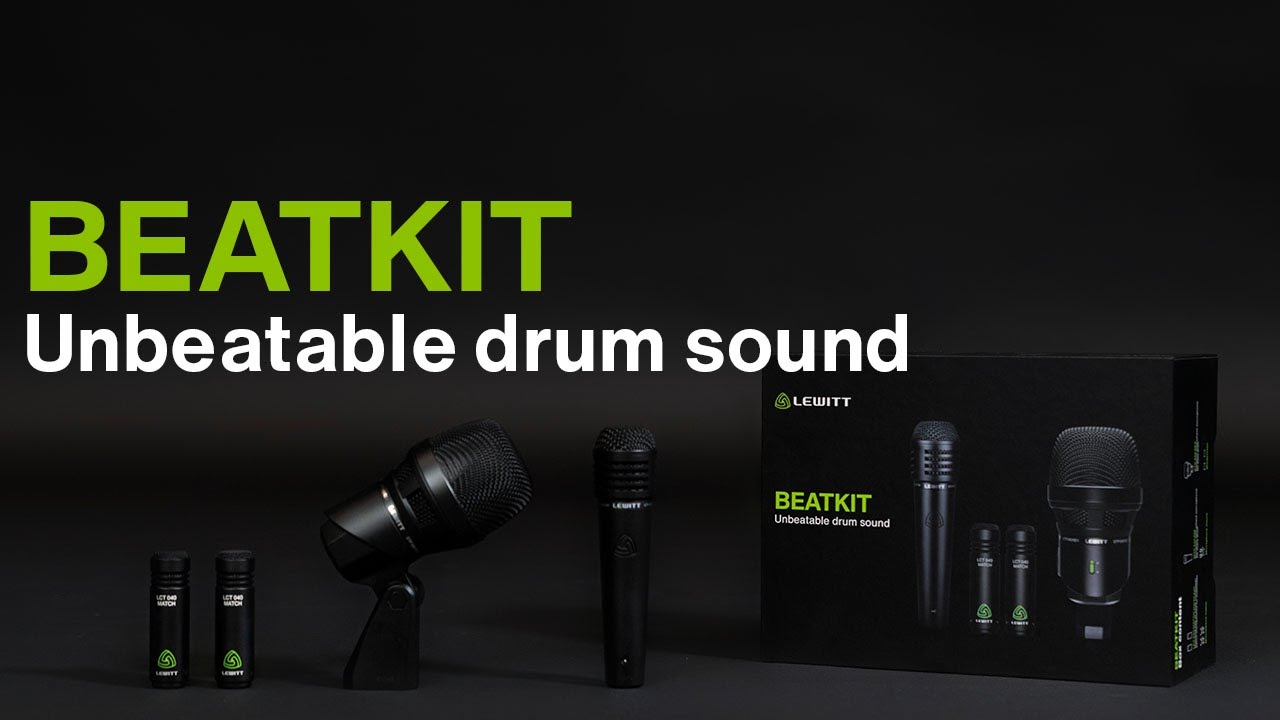 Lewitt Beatkit 4pc Drum Microphone Pack