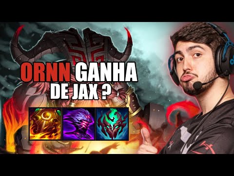 JUKES DE ORNN MOSTRANDO COMO GANHA TOP LINE - VODs LEAGUE OF LEGENDS