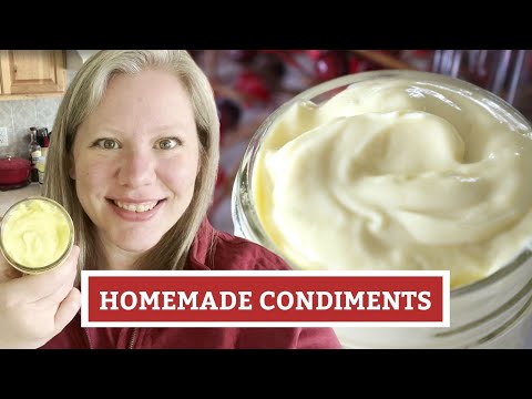 Restocking HOMEMADE condiments!