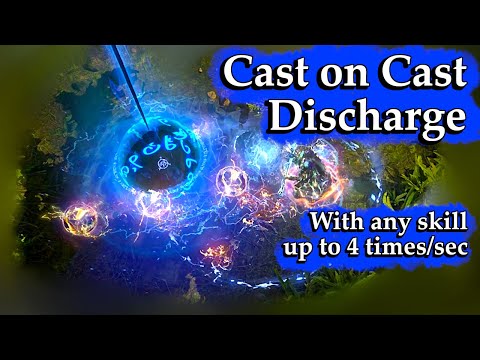 Cast on Cast Discharge trick (still works) - Path of Exile (3.17 Archnemesis)