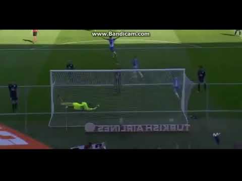 Goal 1-0 Leo Baptistao - Espanyol vs Deportivo La Coruna