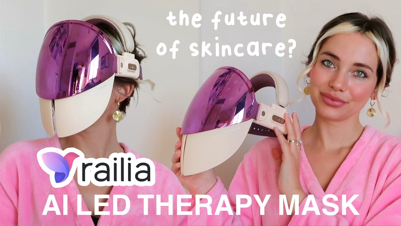 the FUTURE of skincare? at home AI skin analysis with railia's Rai-FACE Revival AI LED Therapy Mask