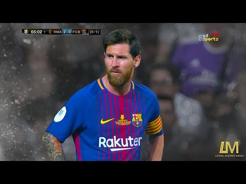 Lionel Messi vs Real Madrid (Away) 16.08.2017
