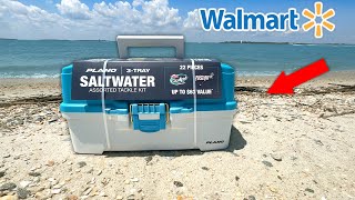 Is a LOADED Walmart Tackle Box a SCAM?? (Fishing E