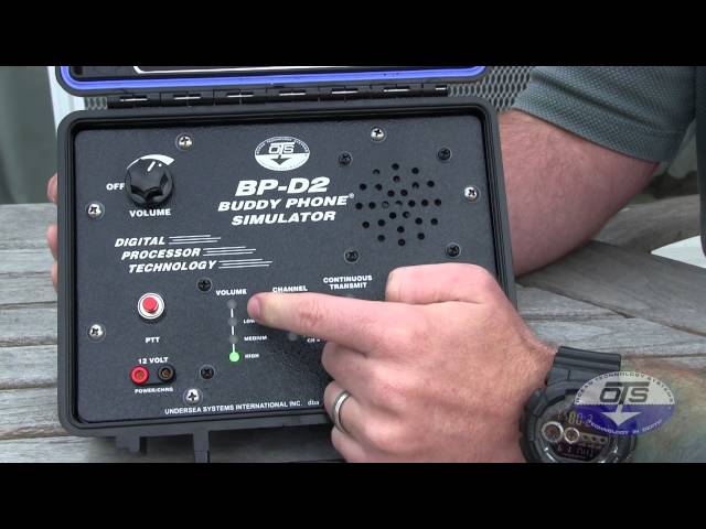 B.D SHOT100 2本 Shop Buddy Phone 2 Channel Surface Station | Divers Supply