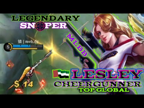 TOP GLOBAL LEGENDARY SNIPER IN MOBILE LEGEND|Lesley cheergunner|