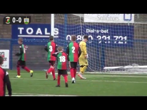 Glentoran v Ards Rangers Under - 12s Robert Johnston Cup Final - 26th December 2015