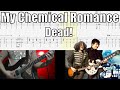 My Chemical Romance Dead! Guitar COVER - TAB