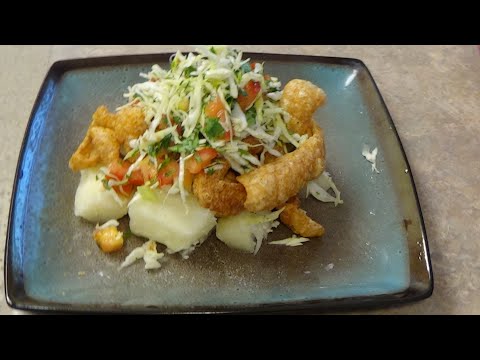 Como hacer el Vigoron Nicaraguense rico y barato/ How to make Vigoron Nicaraguense cheap and tasty.