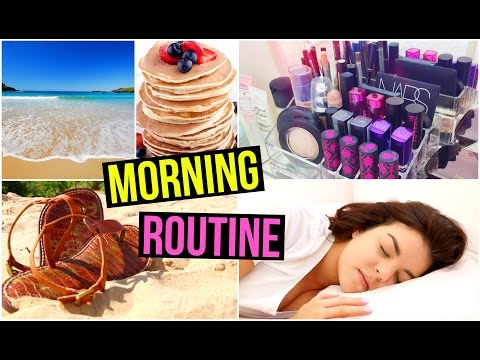 Morning Routine for Summer Lazy Day Routine ♡ Gillian Bower Video