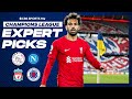 Champions League EXPERT PICKS: Predictions for AJAX-Napoli, Liverpool-Rangers | CBS Sports HQ