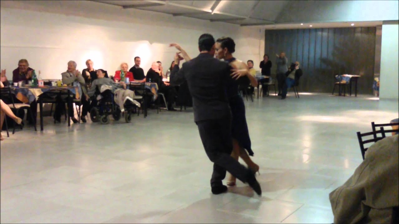 Guido Palacios y Florencia Zárate estuvieron en MIlonga Pa Recordarte Arequito