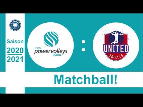 Matchball! SWD Powervolleys Düren United Volleys Frankfurt, Saison 20/21
