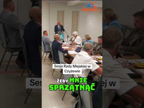 Zaskakujące słowa jednej z radnych Rady Miejskiej w Czyżewie😳 #Czyżew #sesja #rada #samorząd #radna