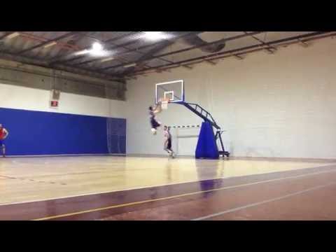 2016 CroHoops Finals, Game 1 - Alley-oop Mijic-2-Devcic