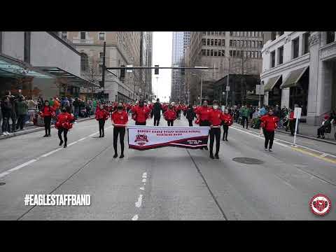 2022 RESMS Marching Ravens | "New Rules" by @dualipa @ 2022 Seattle St. Patrick's Day Parade