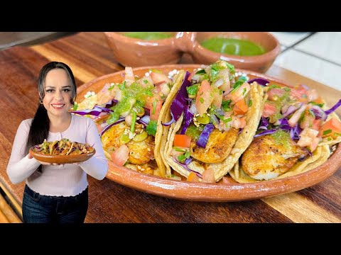 TAQUITOS PERFECTOS PARA HACER DE COMER  /  TAQUITOS DE PESCADO