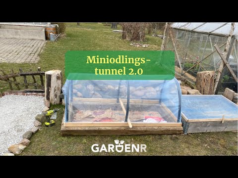 Miniodlingstunnel 2.0 - Trädgårdshacks med GardenR