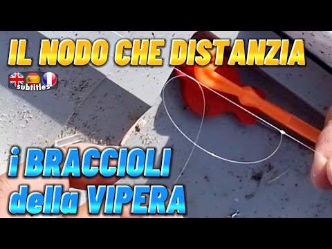il Nodo per Distanziare i braccioli del Terminale Vipera (o Bilancino)