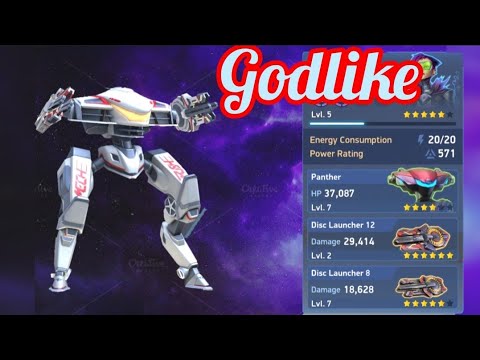 Panther with disc launcher 12 and 8 (Mech arena)||Aerial-47