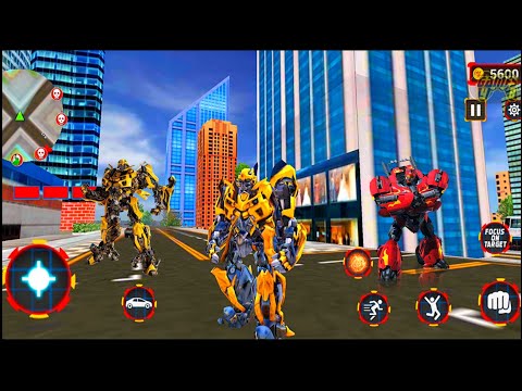 Grand Bumblebee Transformers 3D Attack #Part3 - Android Gameplay