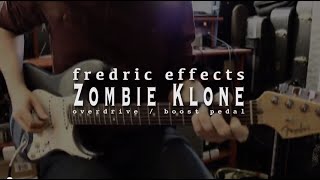 Video thumbnail for Fredric Effects Zombie Klone Demo by Richard Norton Guitar by richardnortonsession