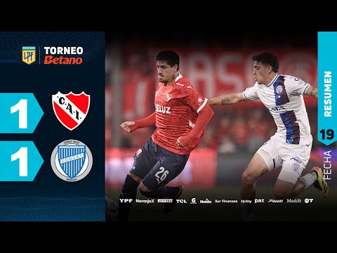 INDEPENDIENTE 1 - 1 GODOY CRUZ I Resumen del partido | #TorneoBetano 2024