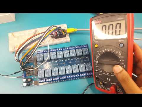 How to Measure Current using Digital Multimeter | 16 Channel Relay Module