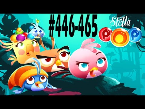 Angry Birds Stella Pop Levels {446-465} Luca's Treehouse Walkthrough For Android & iOS