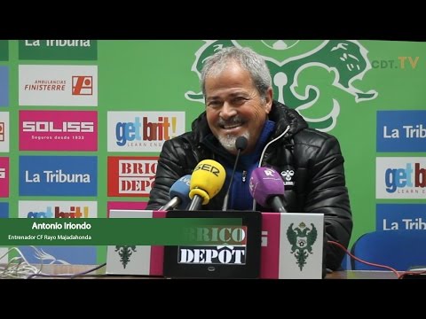 Resumen de la rueda de prensa de Antonio Iriondo - Jornada 27