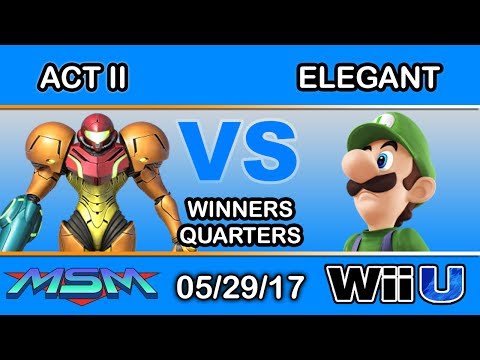 MSM 99 - Act II (Samus) Vs. BSD | Elegant (Luigi) Winners Quarters - Smash Wii U