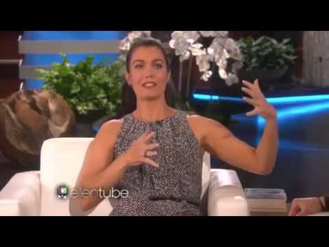 Bellamy Young can't contain excitement...