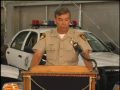 Sheriff Gillespie Addresses Media Concerning Officer Involved Fatal Traffic Accident