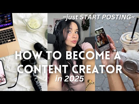 how to *ACTUALLY* become an influencer in 2025: guide to posting, algorithm hacks, content tips 101