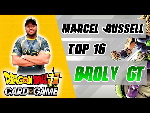 TOP 16 BROLY GT! Deck Profile Ft. Marcel Russell Pro-Play Tour Dallas