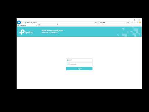 192.168.1.1 Login Page, WiFi Settings TP Link