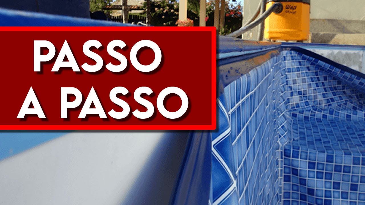 PISCINA DE VINIL Como Construir  de Forma Profissional (Passo a Passo)