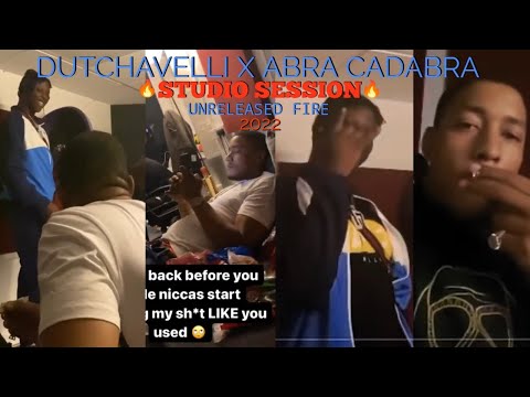 Dutchavelli & Abra Cadabra Crazy Studio Session 2021 🔥🔥 [New Footage]
