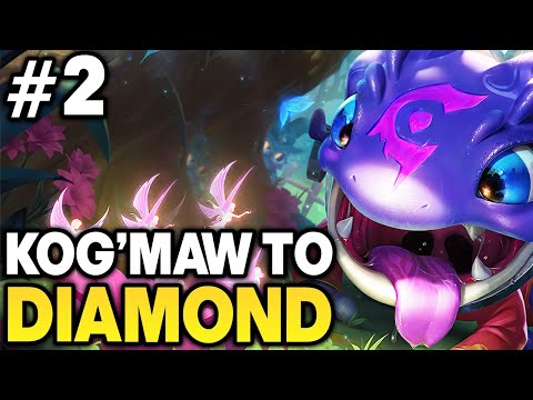 Kog'Maw Unranked to Diamond #2 - Season 13 Kog Gameplay - Kog'Maw Gameplay Guide | League of Legends