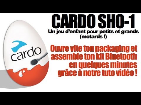 Tuto : Installer un système Bluetooth Cardo SHO-1 - Centrale-du-casque.com