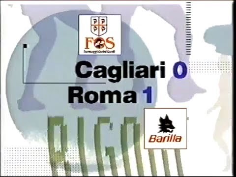 1991-92 (3a - 15-09-1991) Cagliari-Roma 0-1 [Aut.Herrera] Servizio D.S.Rai1