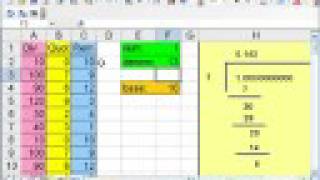 Excel for Math Classes: Repeating Decimals