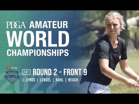 2022 PDGA Amateur Worlds | R2F9 | FA1 Lead | Lynds, Lengel, Kohl, Beach